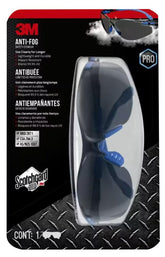 GOOGLE A-FOG GRY LENS BLK/BLUE